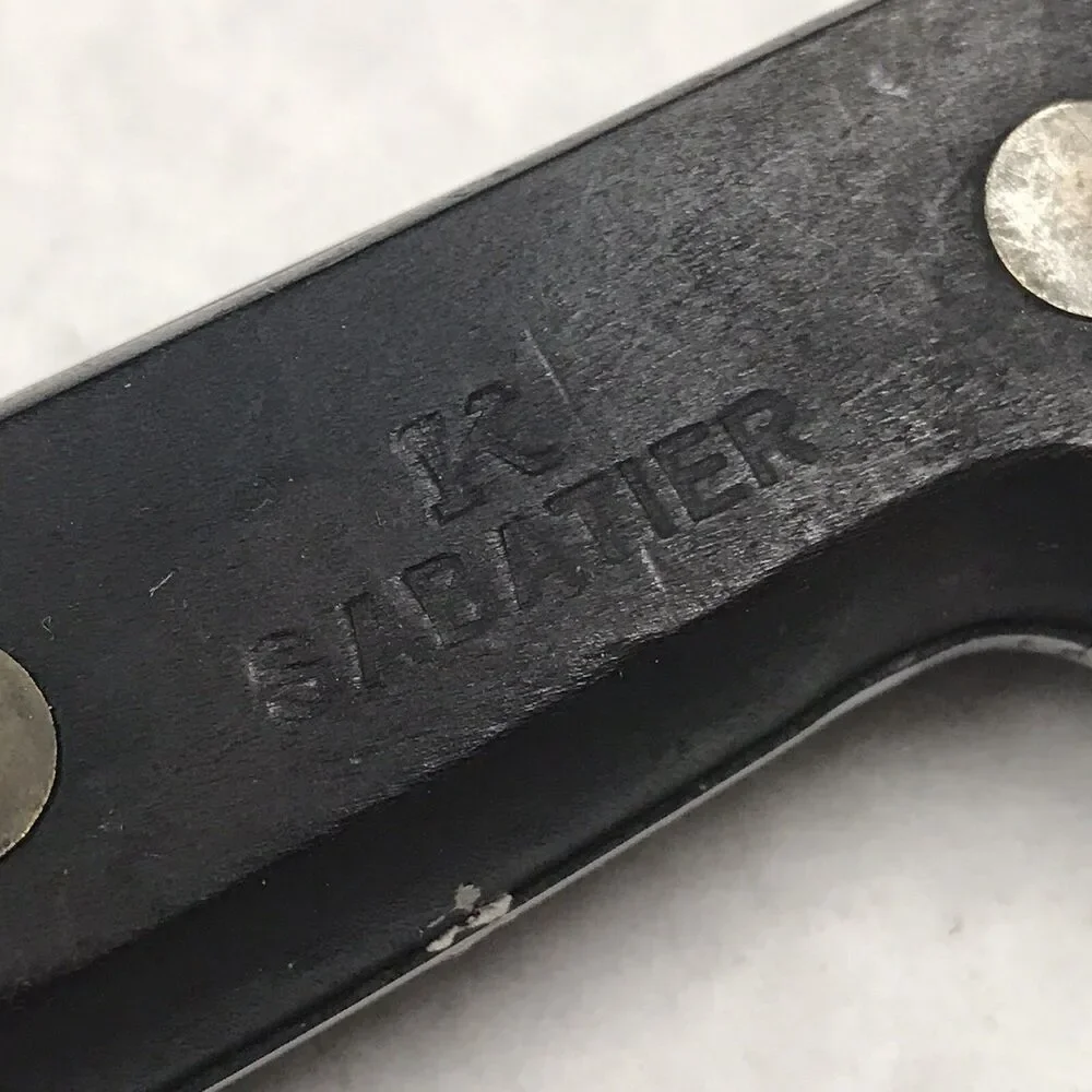 Vintage SABATIER Chef Knife 10